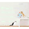 Cats Catch Fish Wall Decal